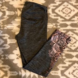 Gaiam Yoga Capri Leggings